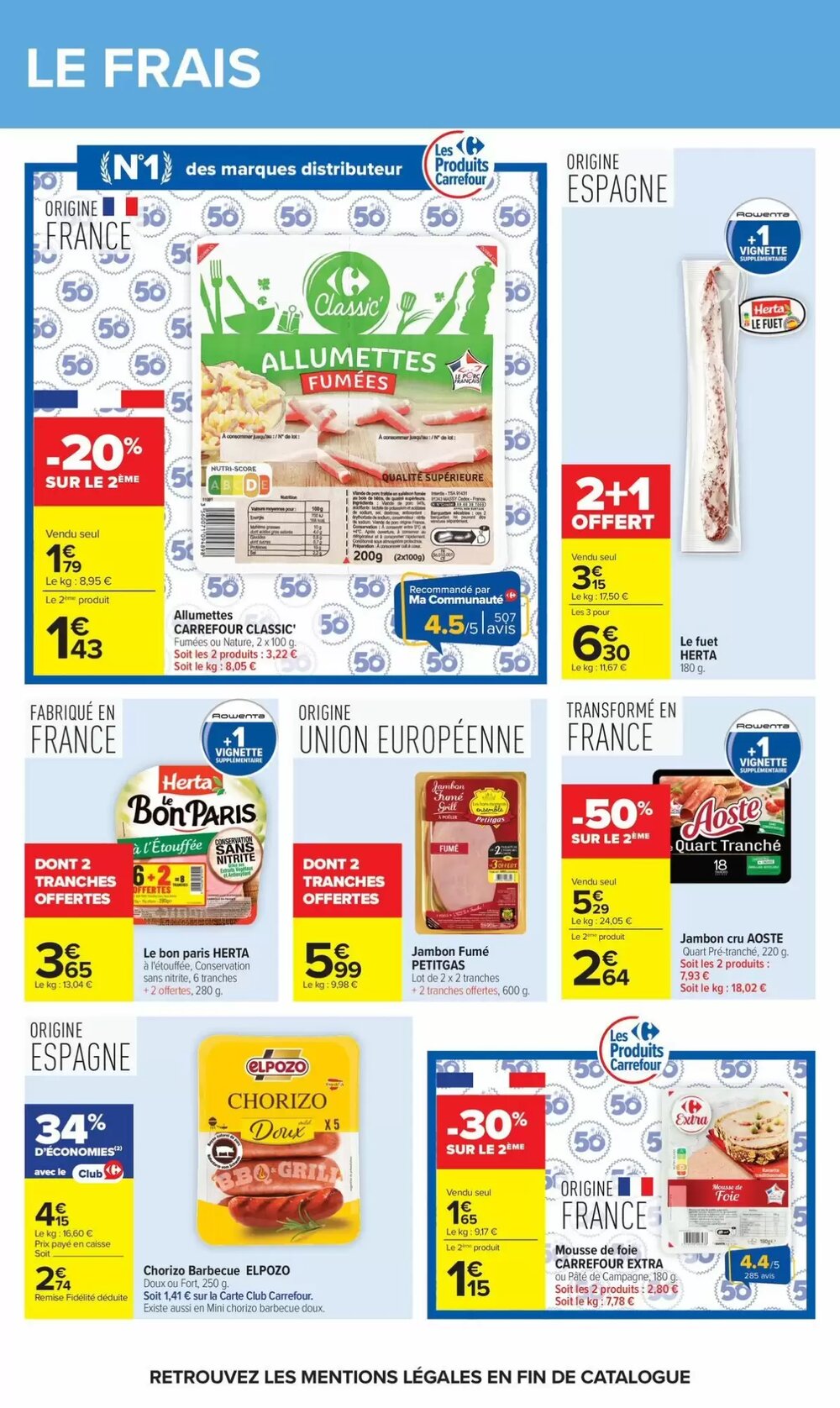 Prospectus promotionnel Carrefour valable à partir du 07/04/2026 - Page 34.