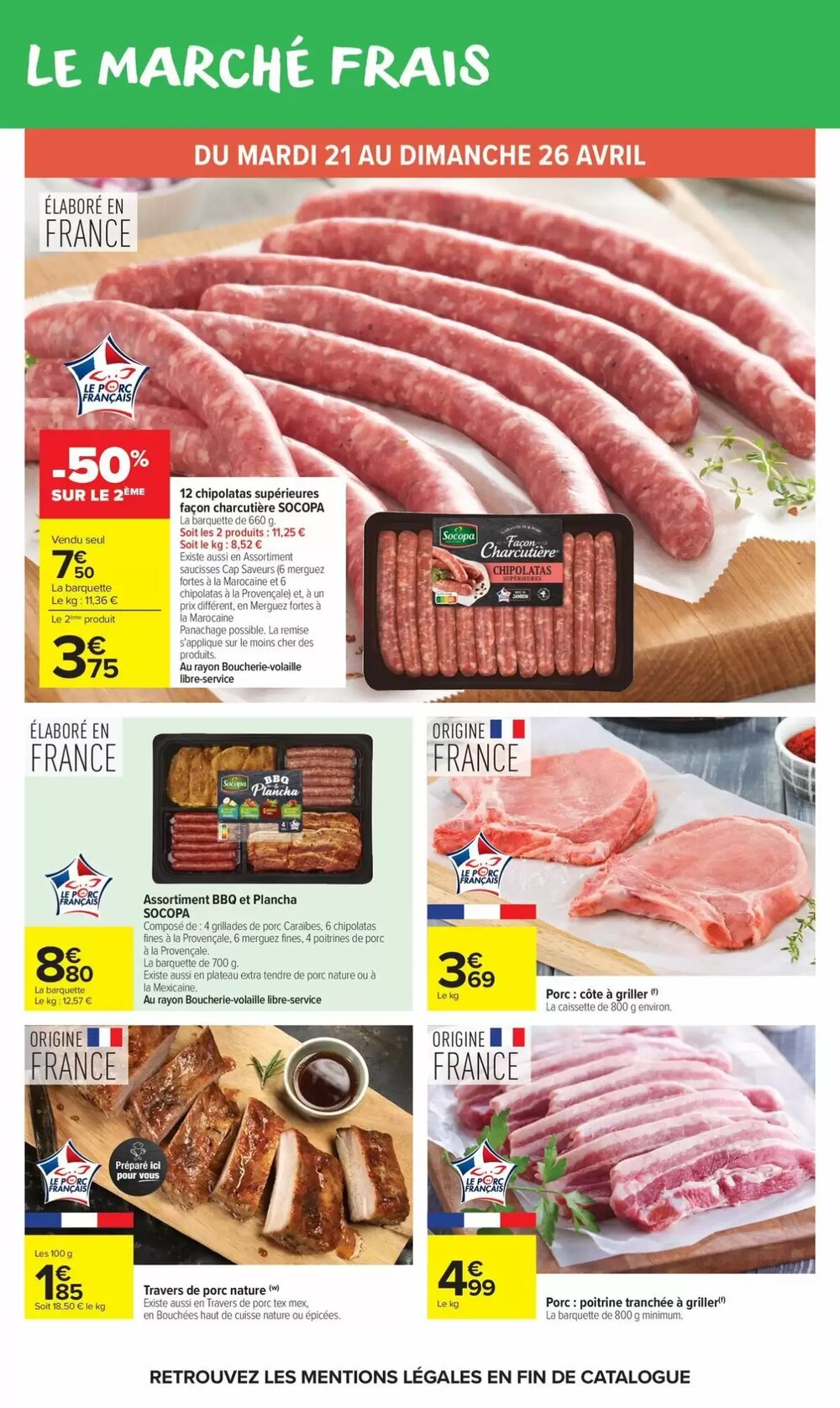 Prospectus promotionnel Carrefour valable à partir du 21/04/2026 - Page 10.