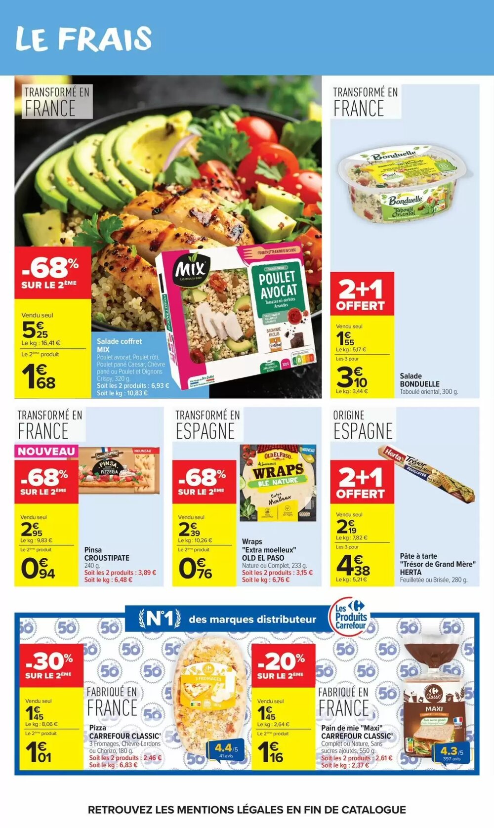 Prospectus promotionnel Carrefour valable à partir du 21/04/2026 - Page 22.