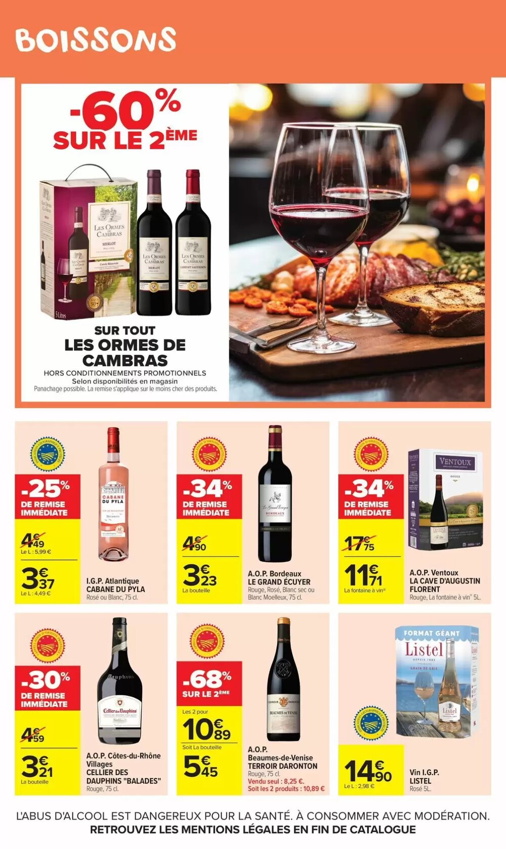 Prospectus promotionnel Carrefour valable à partir du 21/04/2026 - Page 33.