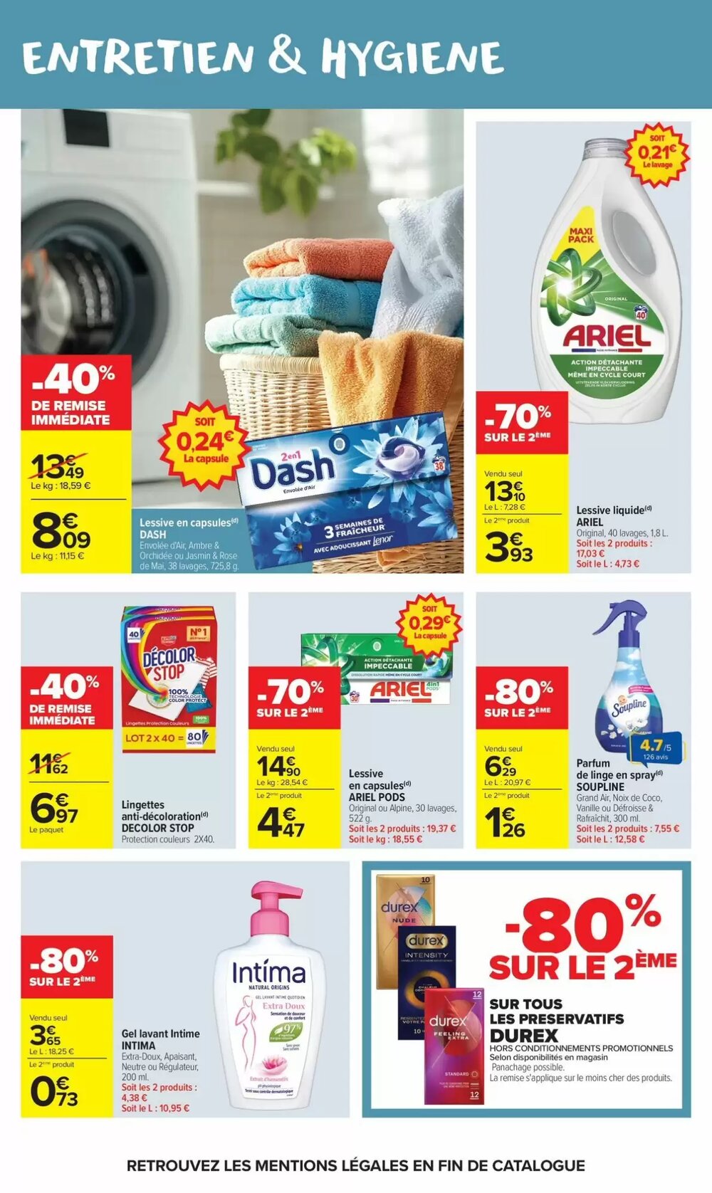 Prospectus promotionnel Carrefour valable à partir du 21/04/2026 - Page 35.