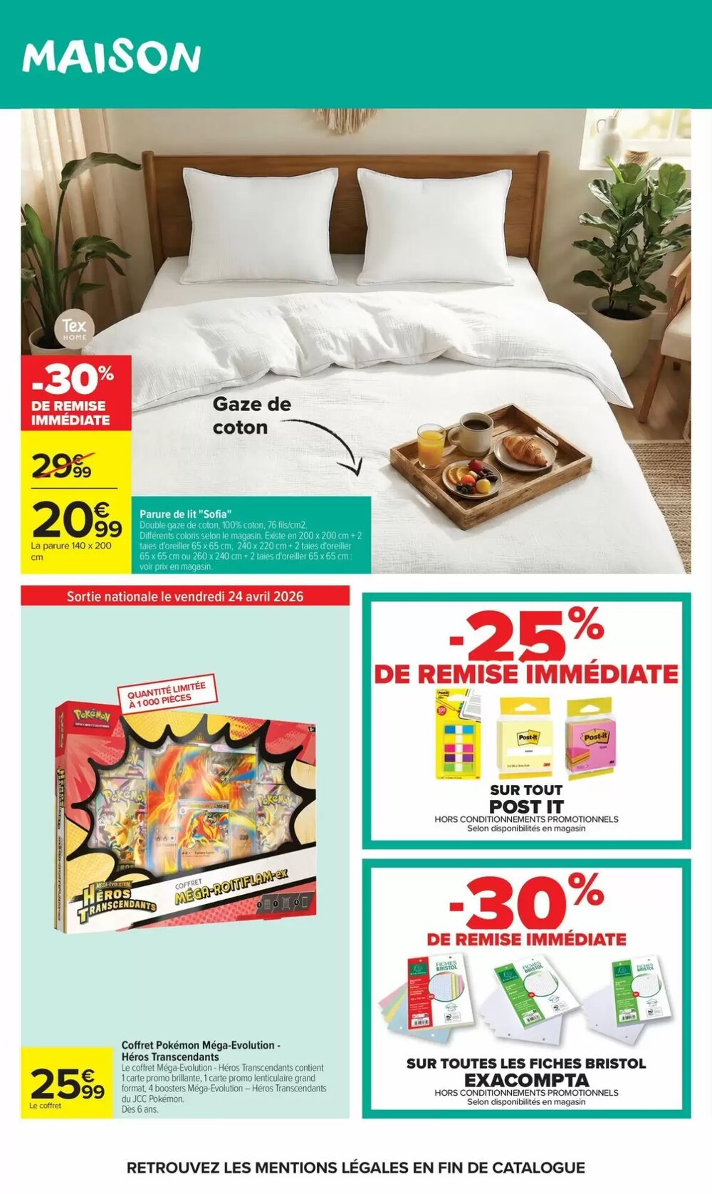 Prospectus promotionnel Carrefour valable à partir du 21/04/2026 - Page 42.