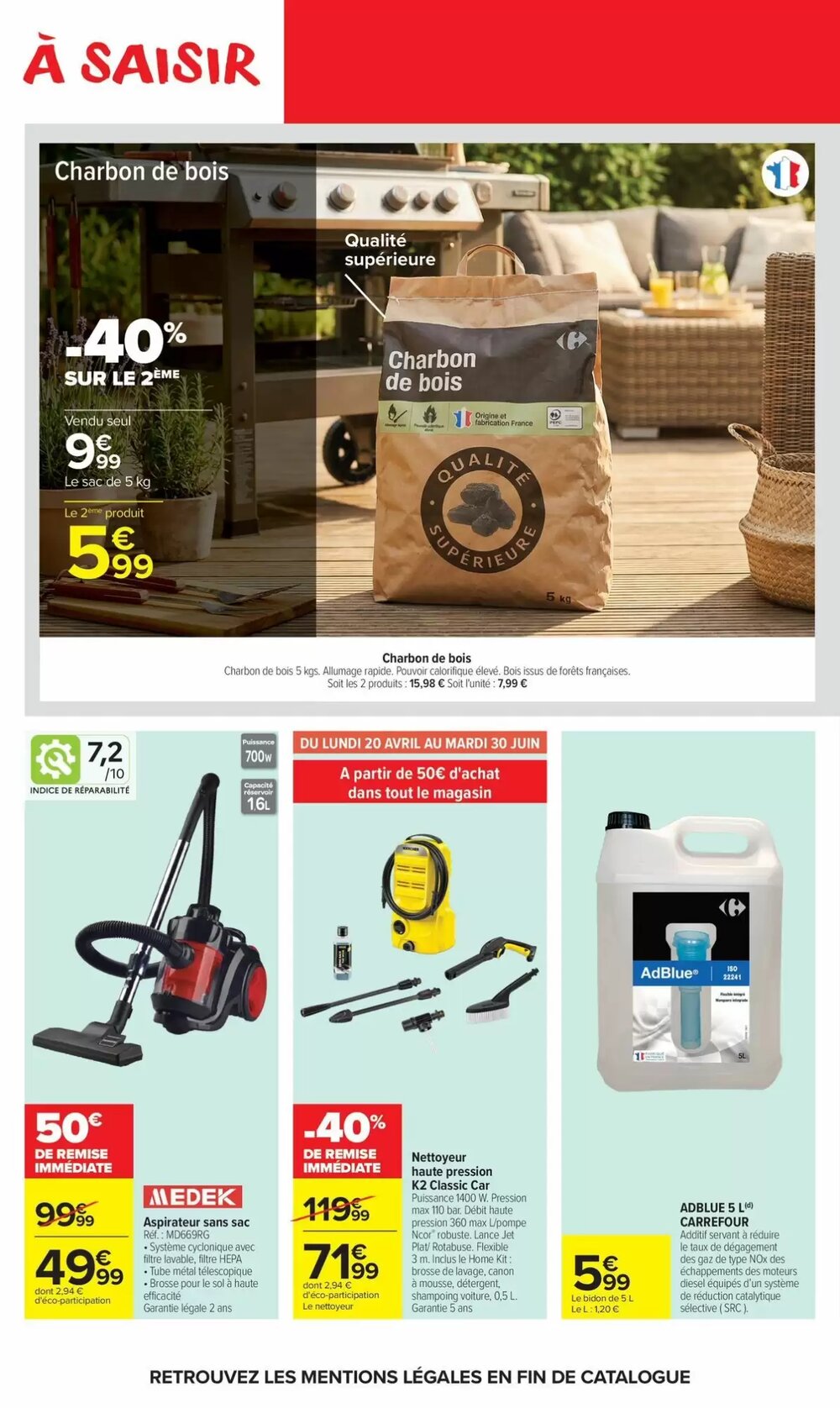 Prospectus promotionnel Carrefour valable à partir du 21/04/2026 - Page 44.