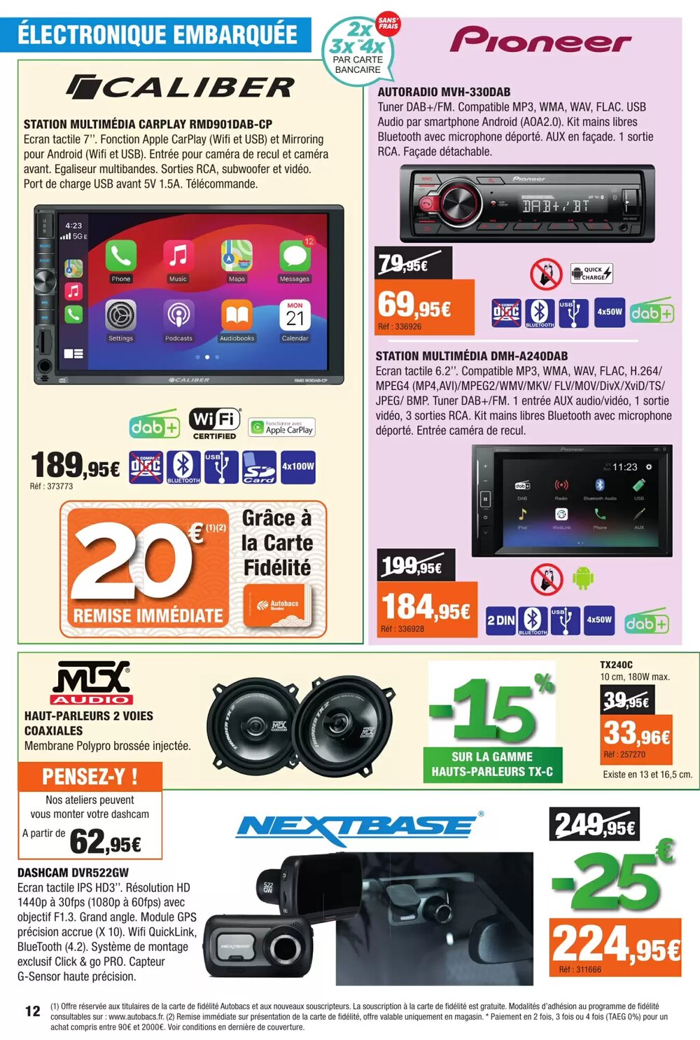 Prospectus promotionnel Autobacs valable à partir du 23/04/2026 - Page 12.