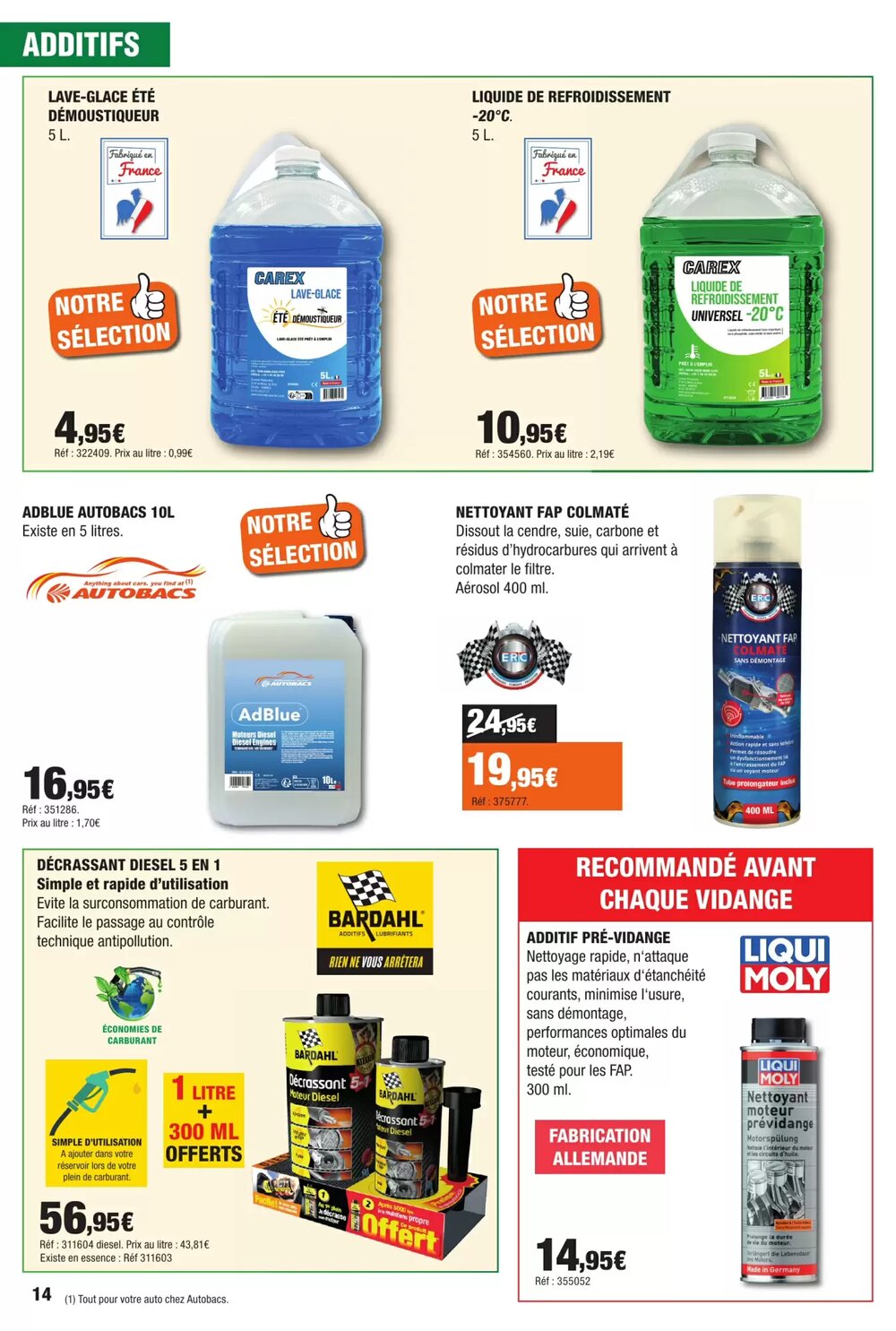 Prospectus promotionnel Autobacs valable à partir du 23/04/2026 - Page 14.