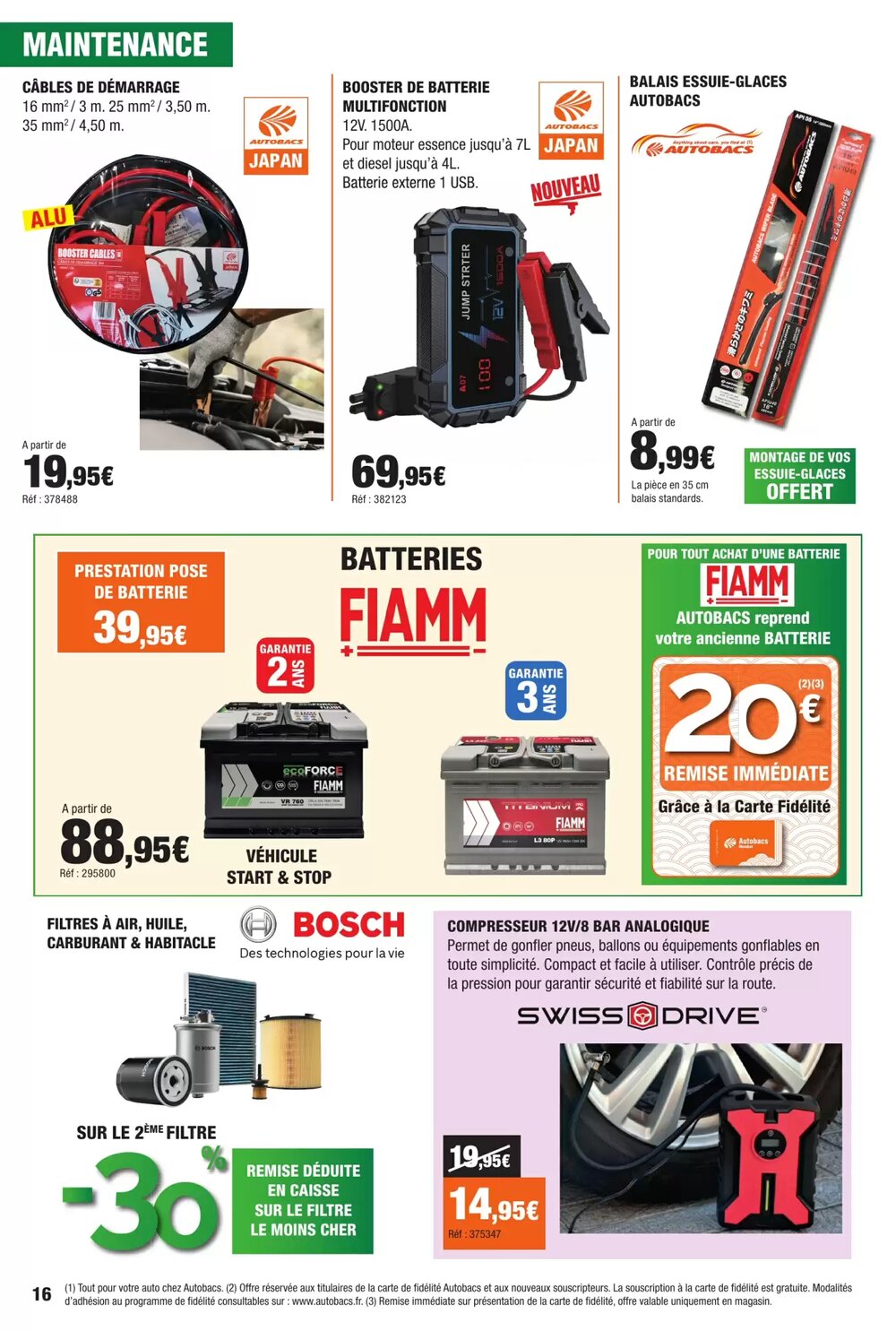 Prospectus promotionnel Autobacs valable à partir du 23/04/2026 - Page 16.