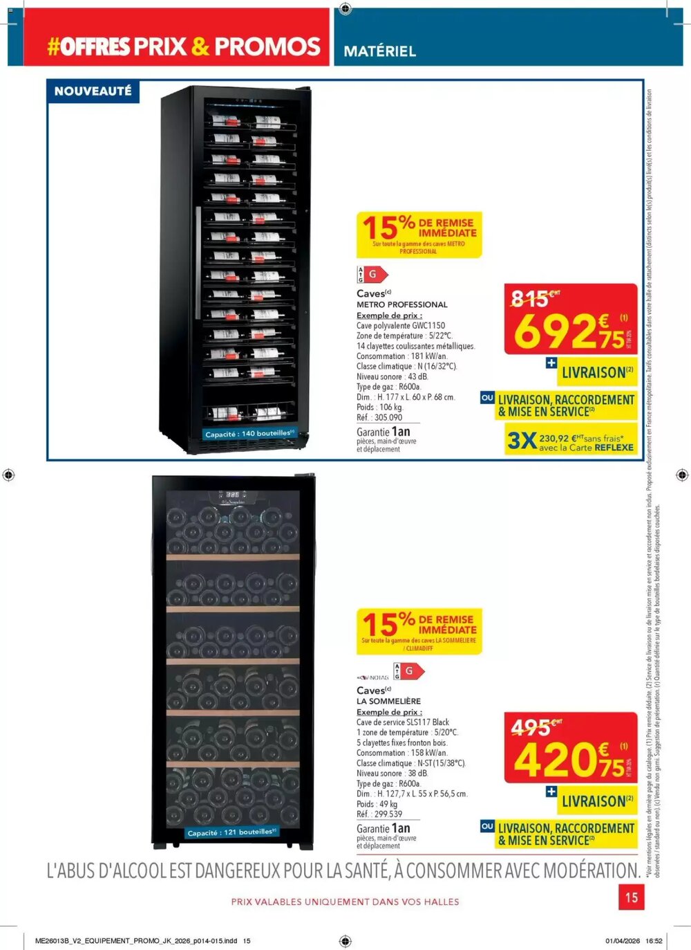Prospectus promotionnel METRO valable à partir du 23/04/2026 - Page 15.