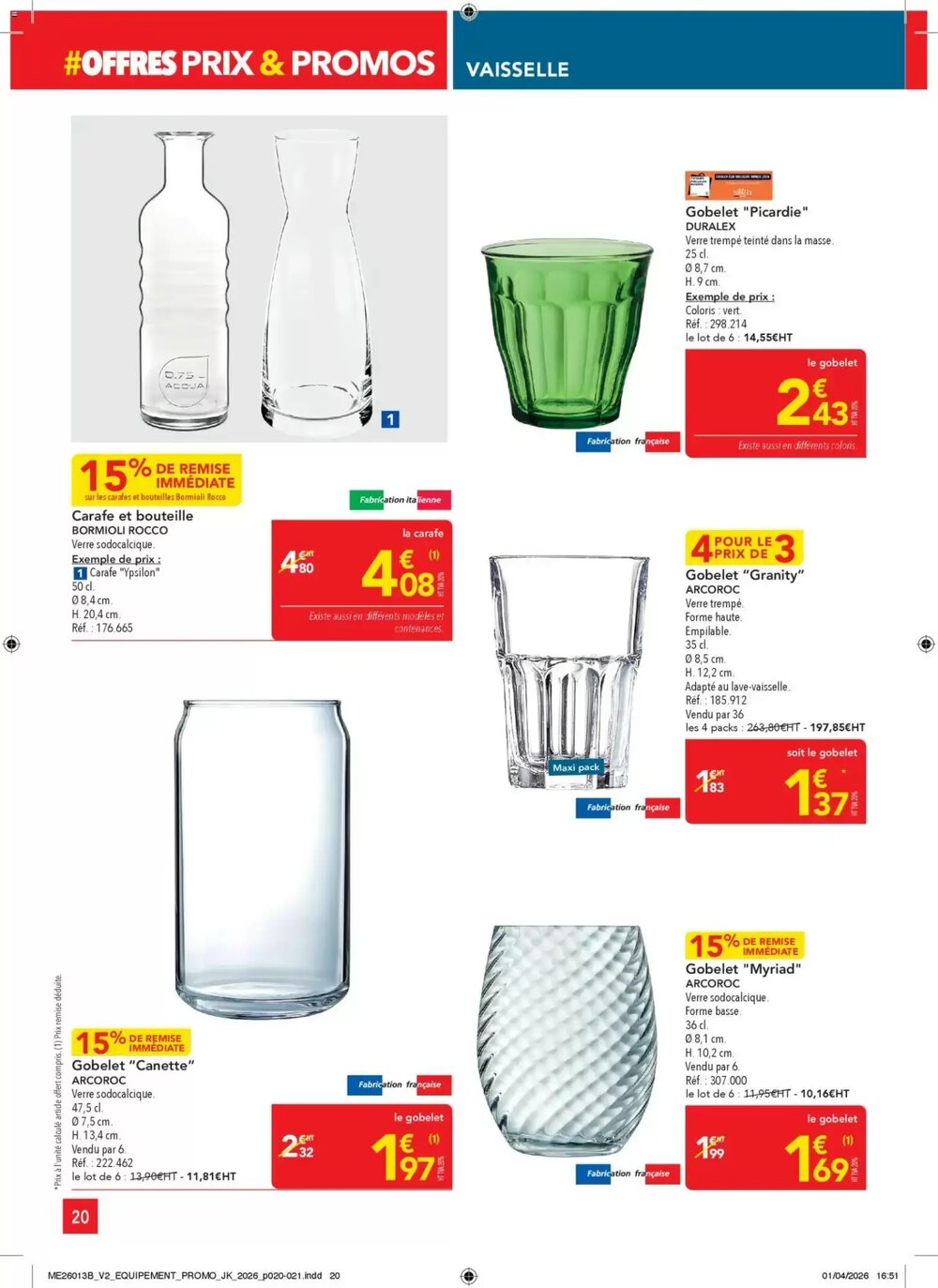 Prospectus promotionnel METRO valable à partir du 23/04/2026 - Page 20.