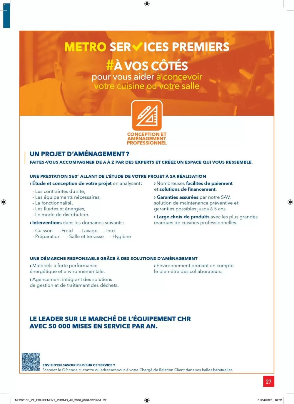 Prospectus promotionnel METRO valable à partir du 23/04/2026 - Page 27.