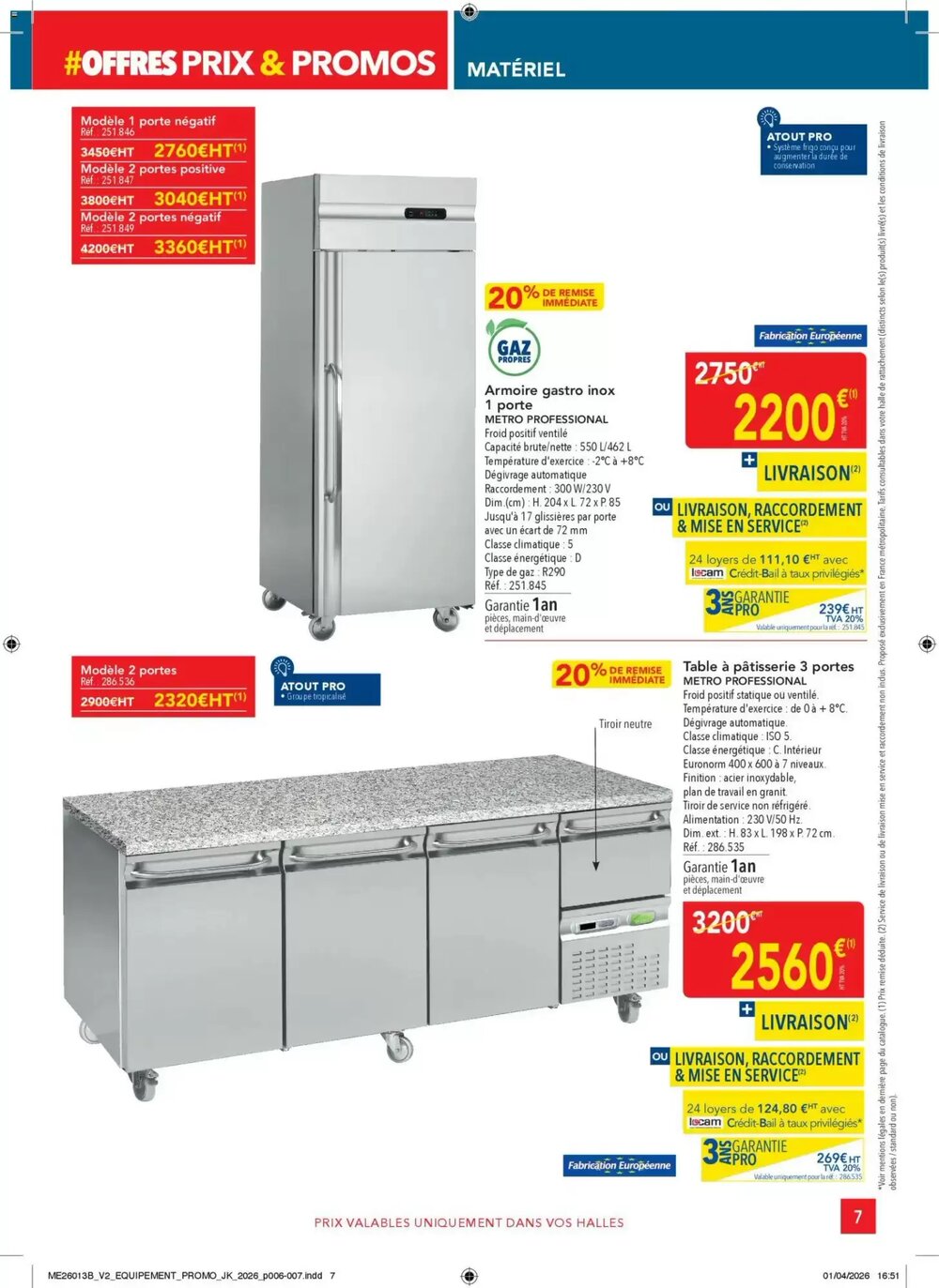 Prospectus promotionnel METRO valable à partir du 23/04/2026 - Page 7.