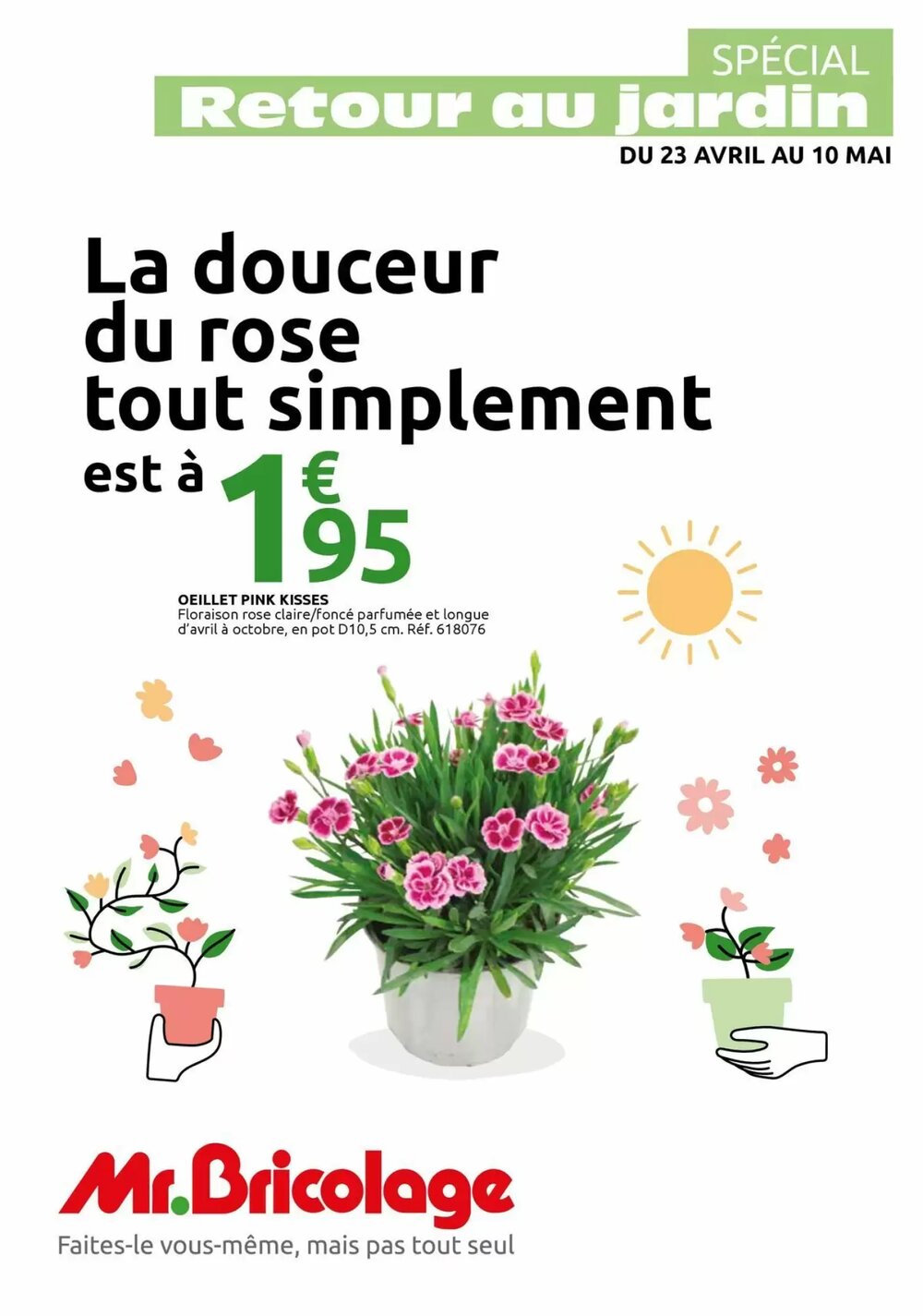 Prospectus promotionnel Mr Bricolage valable à partir du 23/04/2026 - Page 1.