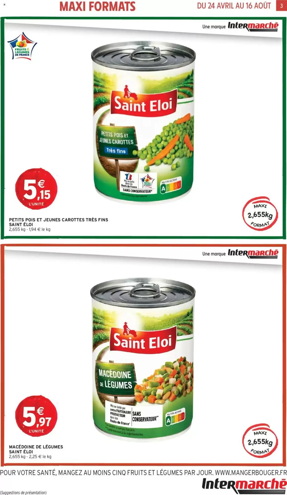 Prospectus promotionnel Intermarché valable à partir du 24/04/2026 - Page 3.