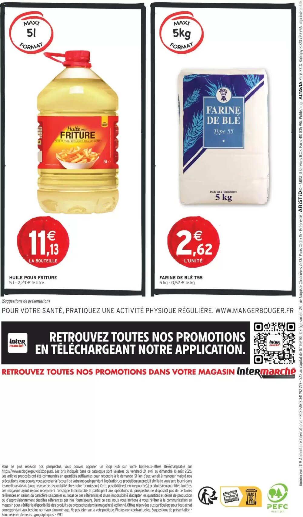Prospectus promotionnel Intermarché valable à partir du 24/04/2026 - Page 6.