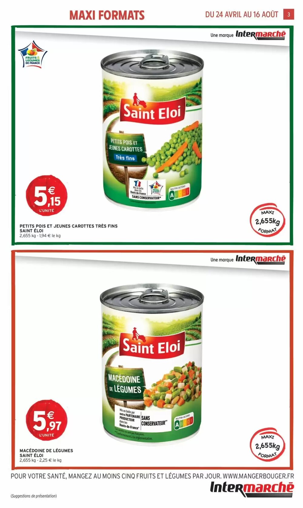 Prospectus promotionnel Intermarché Hyper valable à partir du 24/04/2026 - Page 3.