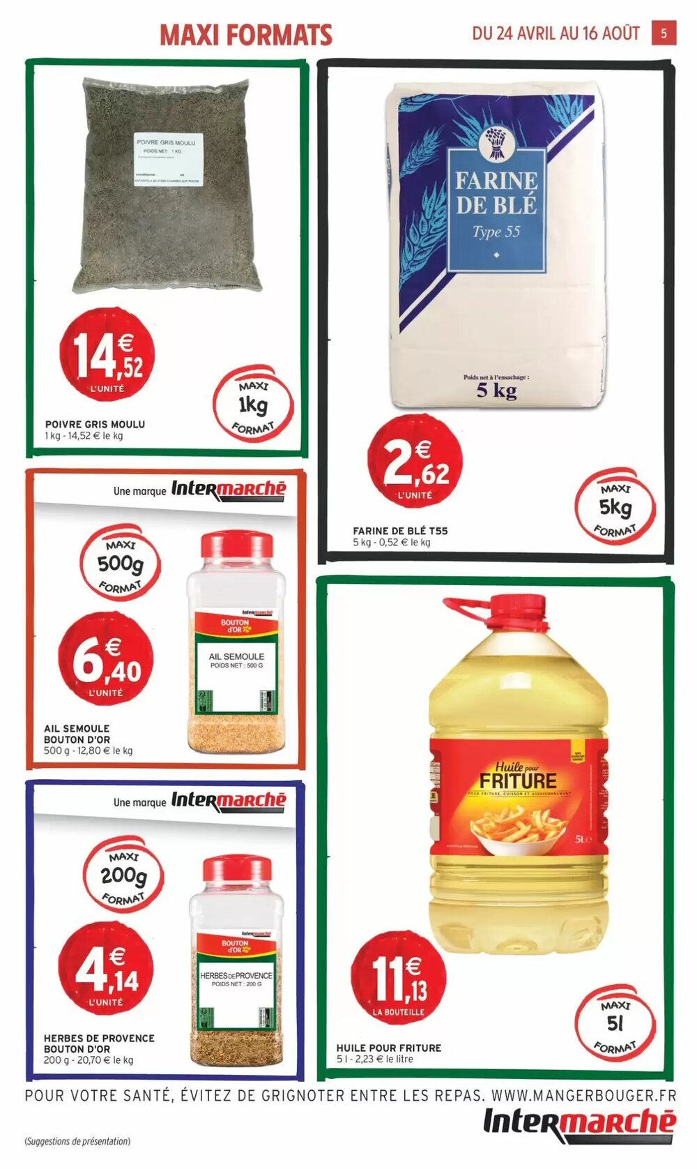 Prospectus promotionnel Intermarché Hyper valable à partir du 24/04/2026 - Page 5.