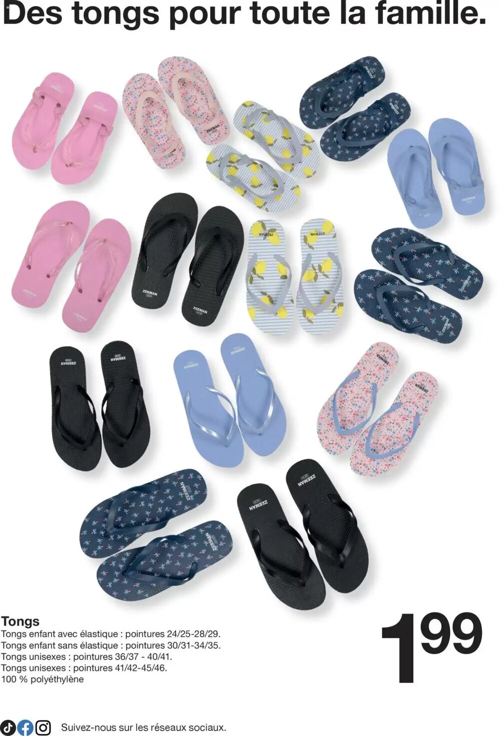 Prospectus promotionnel Zeeman valable à partir du 25/04/2026 - Page 4.