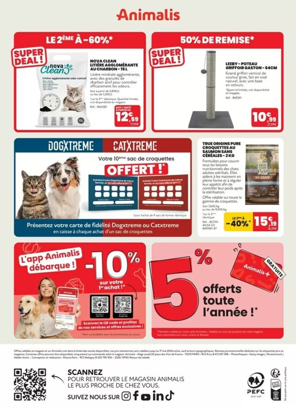 Prospectus promotionnel Animalis valable à partir du 27/04/2026 - Page 12.