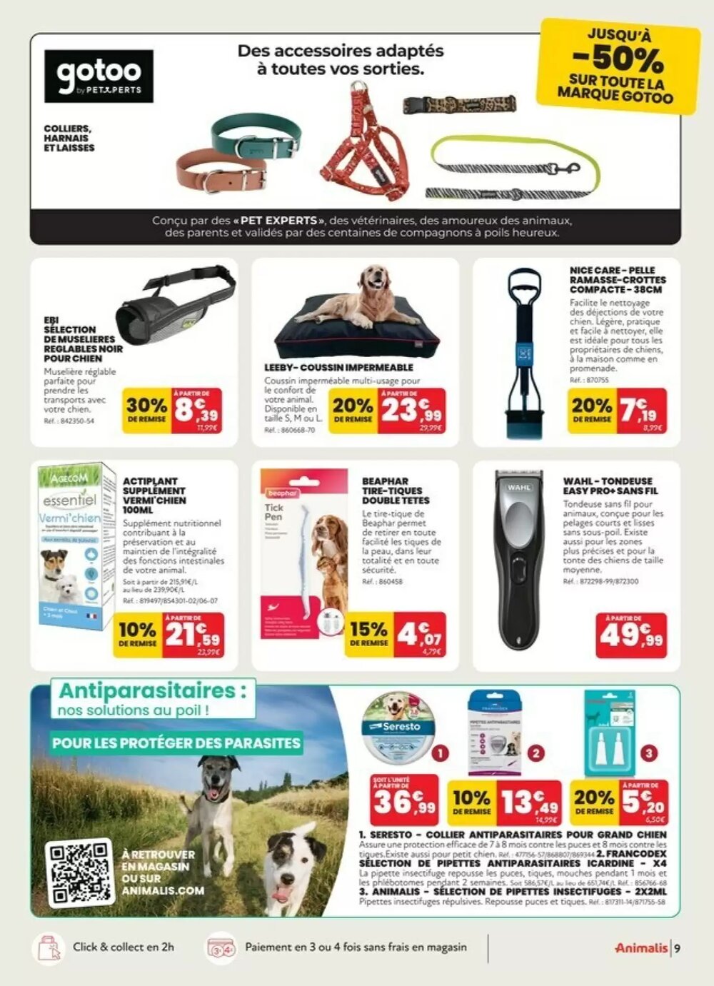 Prospectus promotionnel Animalis valable à partir du 27/04/2026 - Page 9.