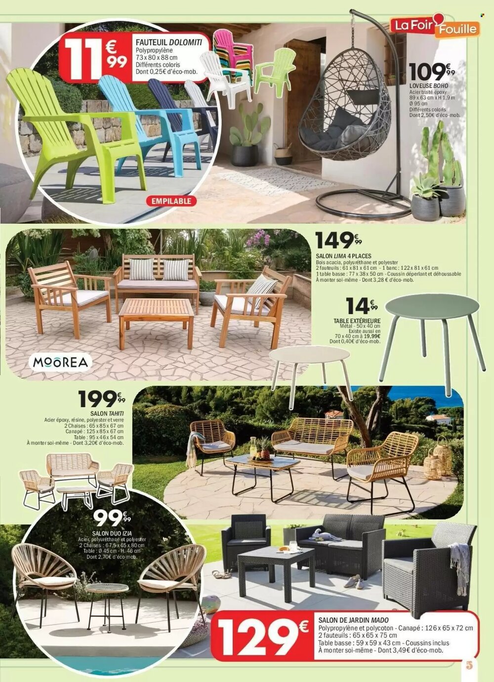 Prospectus promotionnel La Foir'Fouille valable à partir du 27/04/2026 - Page 5.