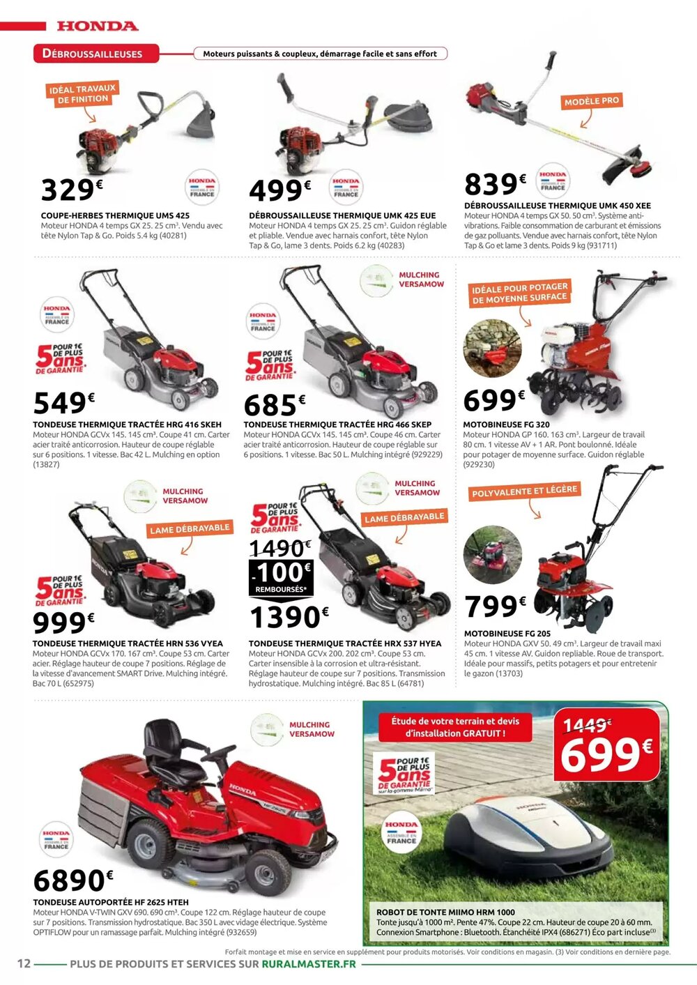 Prospectus promotionnel Rural Master valable à partir du 27/04/2026 - Page 12.