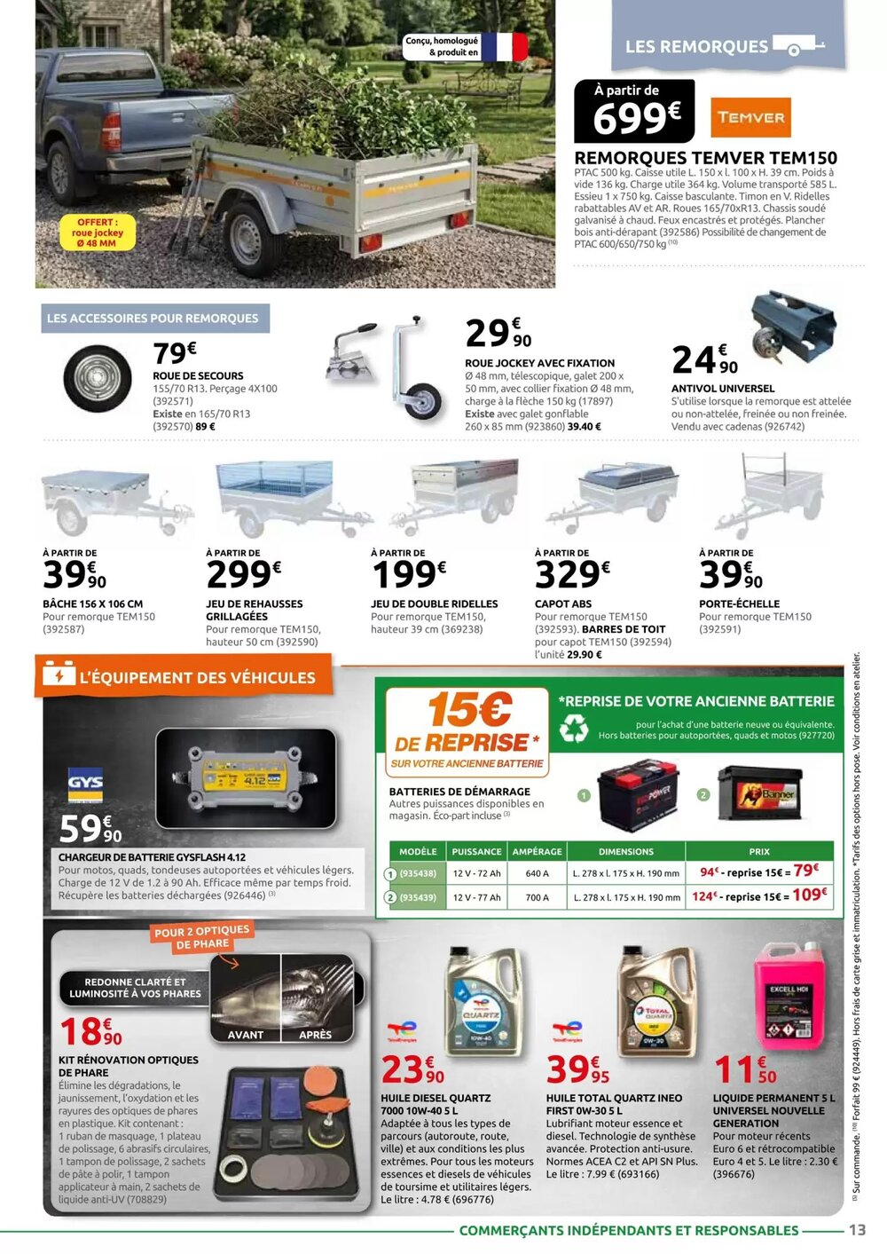 Prospectus promotionnel Rural Master valable à partir du 27/04/2026 - Page 13.