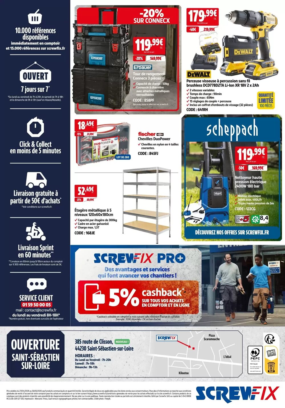 Prospectus promotionnel Screwfix valable à partir du 27/04/2026 - Page 2.