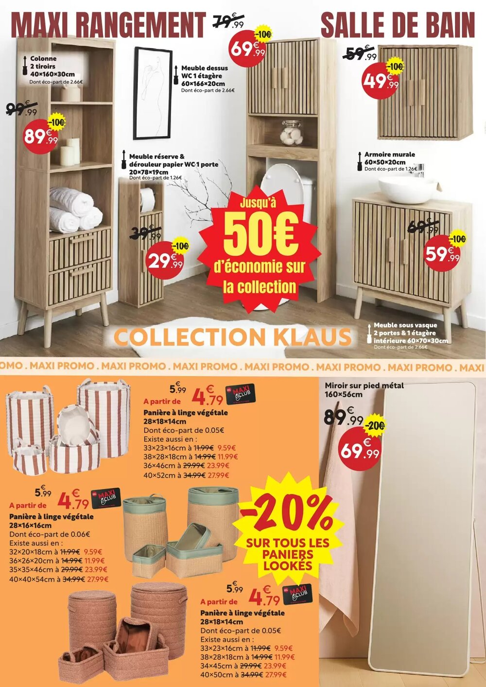 Prospectus promotionnel Maxi Bazar valable à partir du 27/04/2026 - Page 12.