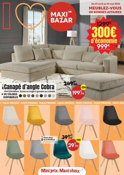 Prospectus promotionnel Maxi Bazar valable à partir du 27/04/2026