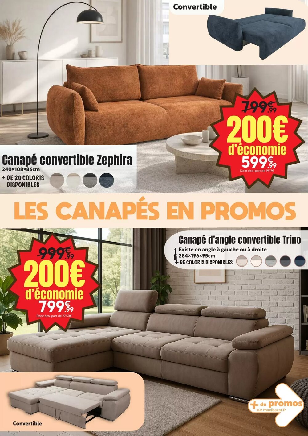 Prospectus promotionnel Maxi Bazar valable à partir du 27/04/2026 - Page 8.