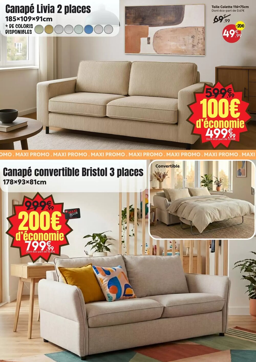 Prospectus promotionnel Maxi Bazar valable à partir du 27/04/2026 - Page 9.