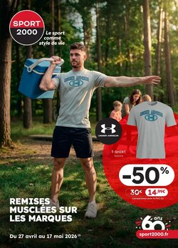 Prospectus promotionnel Sport 2000 valable à partir du 27/04/2026