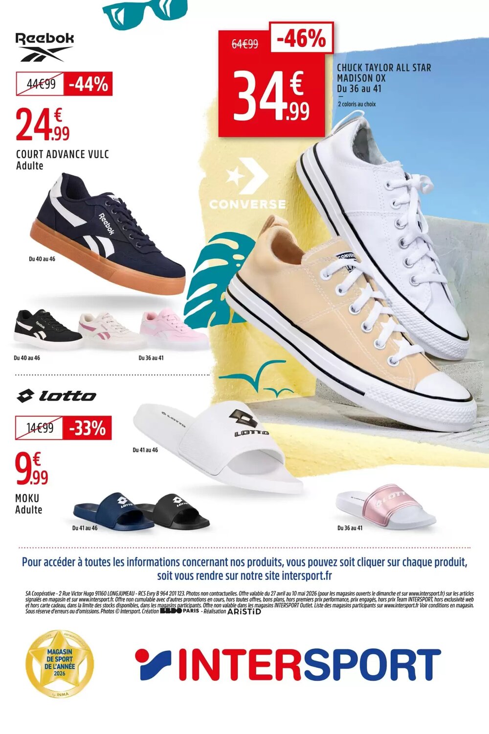 Prospectus promotionnel Intersport valable à partir du 27/04/2026 - Page 6.