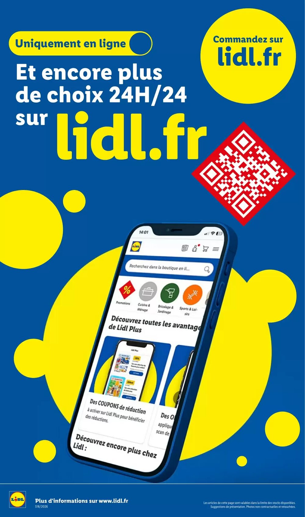 Prospectus promotionnel Lidl valable à partir du 27/04/2026 - Page 18.