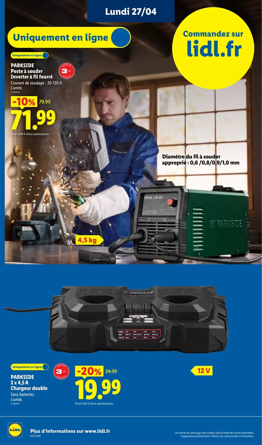 Prospectus promotionnel Lidl valable à partir du 27/04/2026 - Page 2.