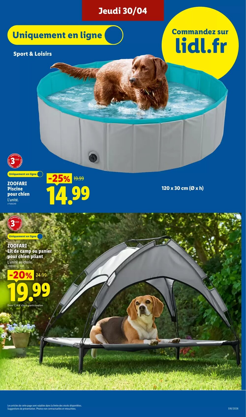 Prospectus promotionnel Lidl valable à partir du 27/04/2026 - Page 23.