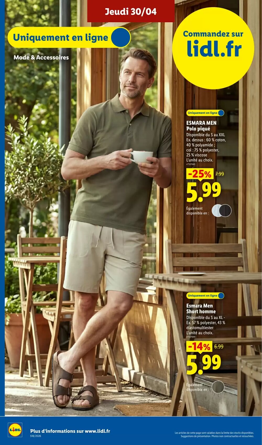 Prospectus promotionnel Lidl valable à partir du 27/04/2026 - Page 24.