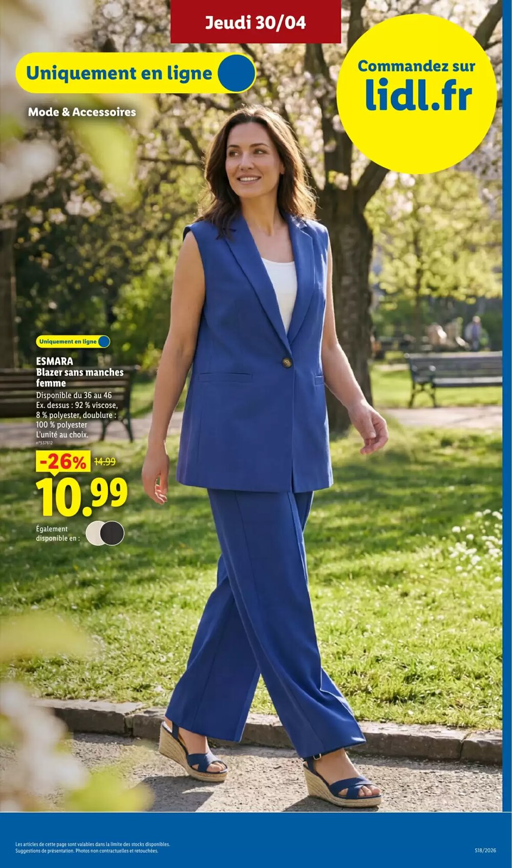 Prospectus promotionnel Lidl valable à partir du 27/04/2026 - Page 25.