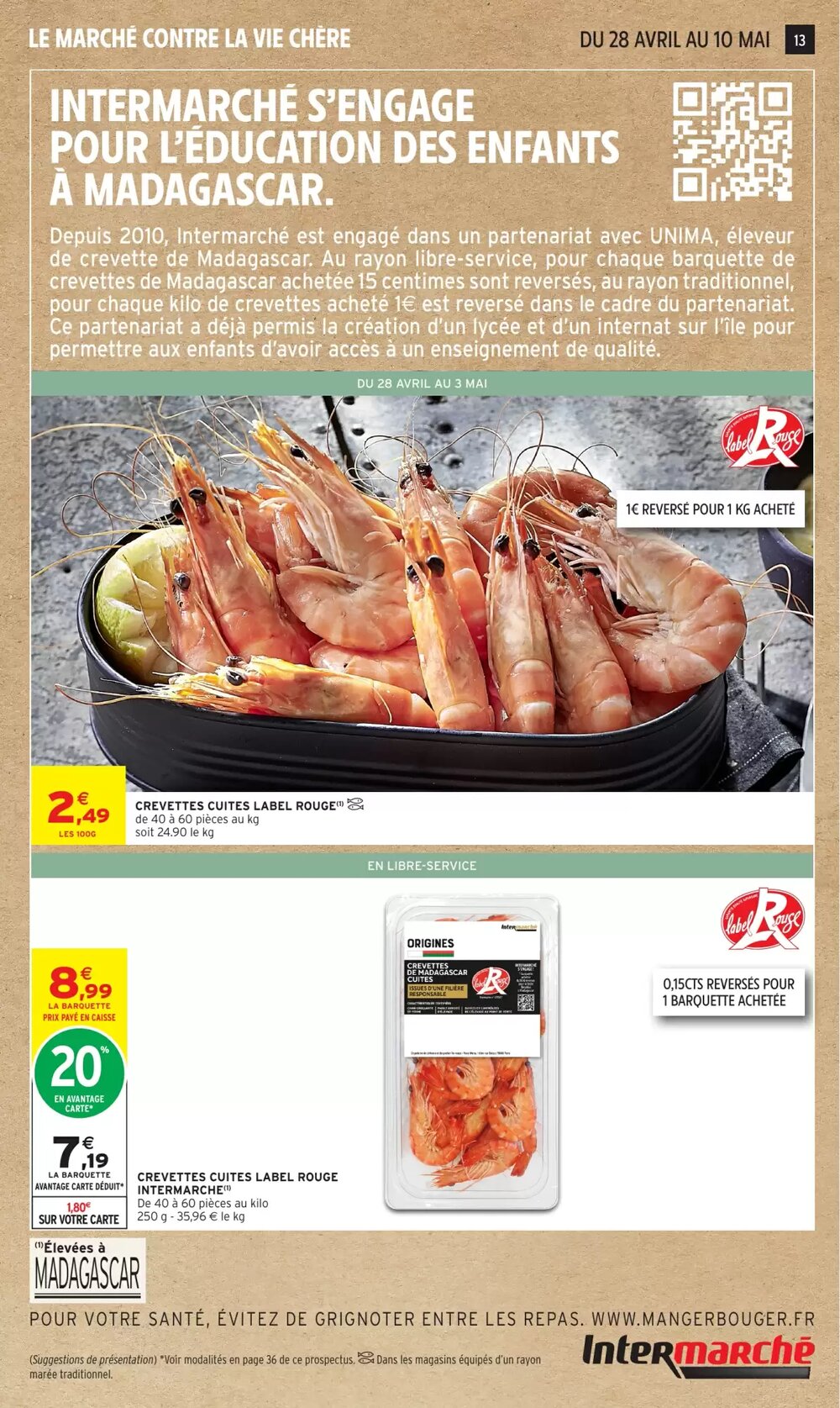Prospectus promotionnel Intermarché Hyper valable à partir du 28/04/2026 - Page 13.
