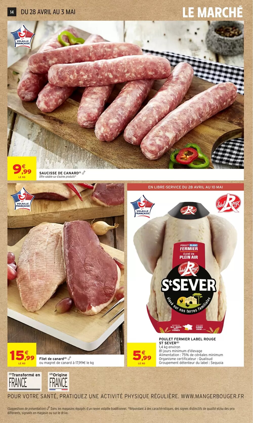 Prospectus promotionnel Intermarché Hyper valable à partir du 28/04/2026 - Page 14.