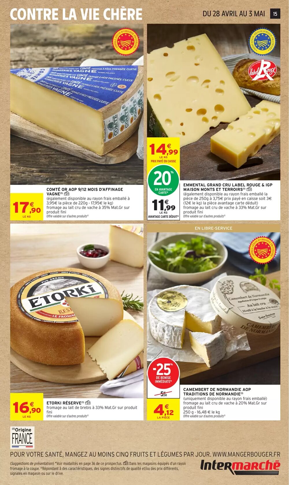 Prospectus promotionnel Intermarché Hyper valable à partir du 28/04/2026 - Page 15.