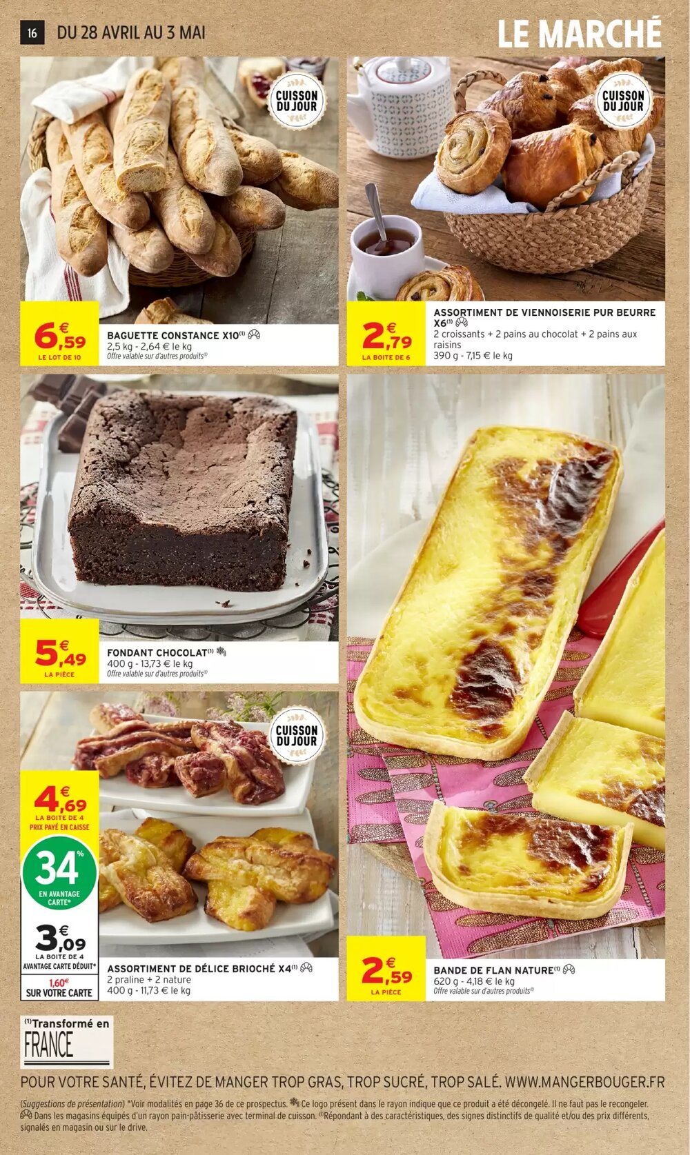 Prospectus promotionnel Intermarché Hyper valable à partir du 28/04/2026 - Page 16.