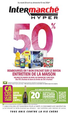 Prospectus promotionnel Intermarché Hyper valable à partir du 28/04/2026