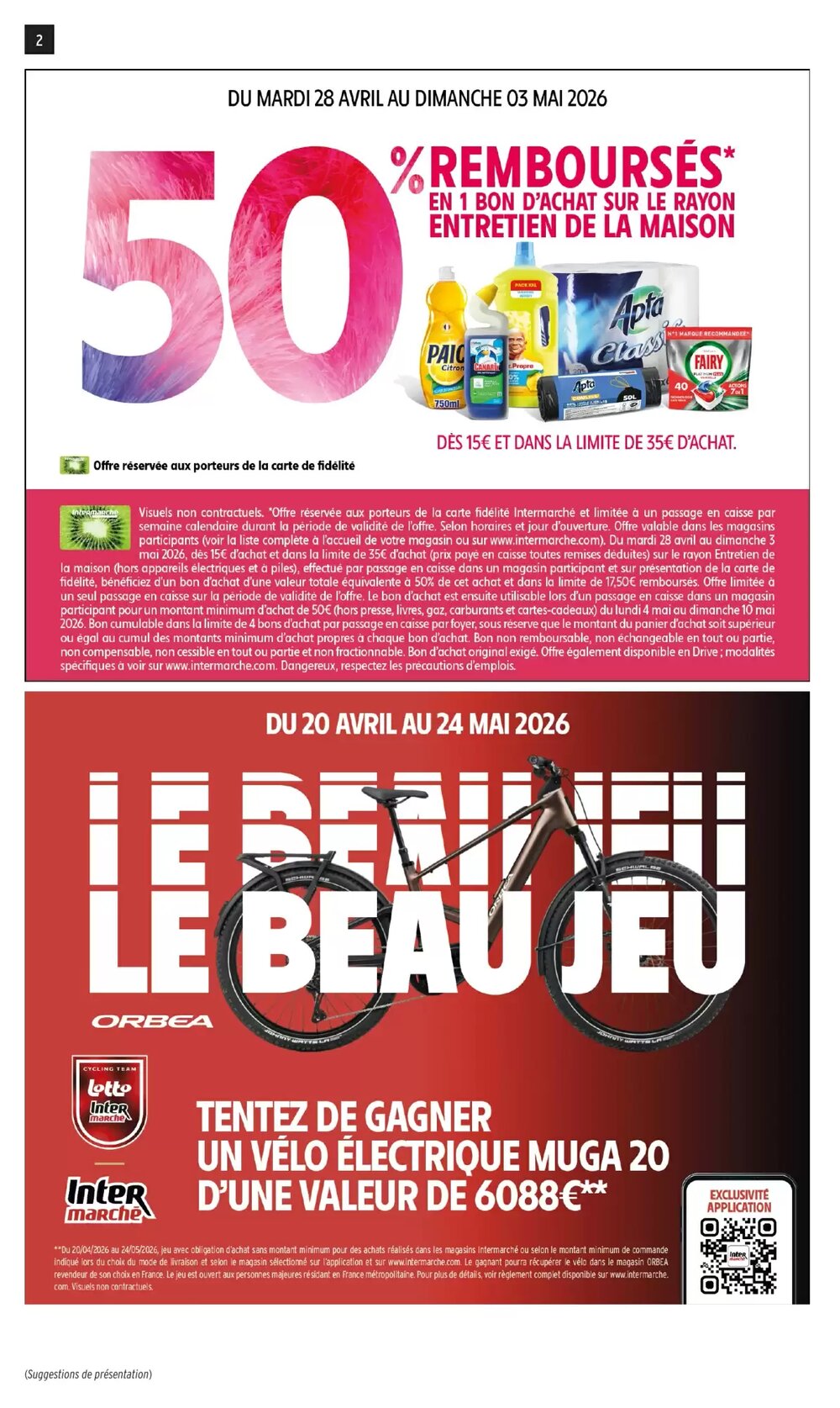 Prospectus promotionnel Intermarché Hyper valable à partir du 28/04/2026 - Page 2.