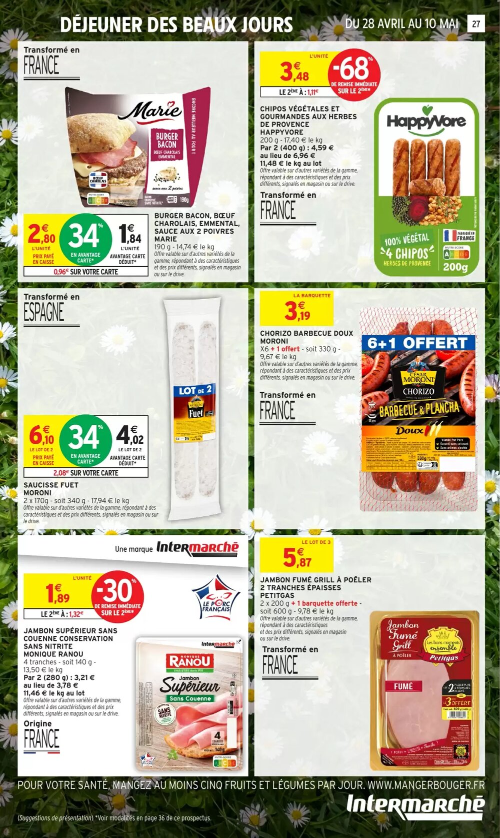 Prospectus promotionnel Intermarché Hyper valable à partir du 28/04/2026 - Page 20.