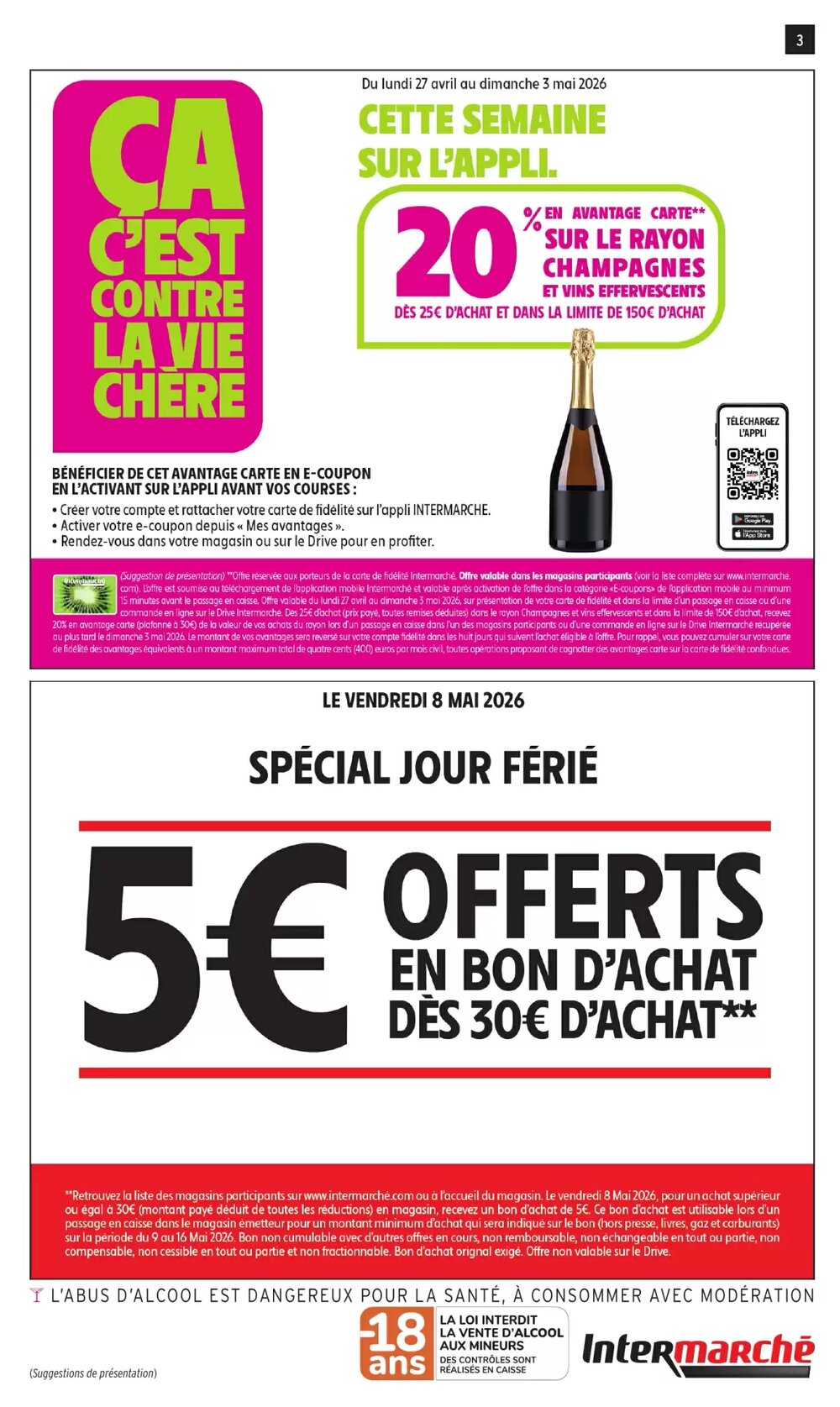 Prospectus promotionnel Intermarché Hyper valable à partir du 28/04/2026 - Page 3.