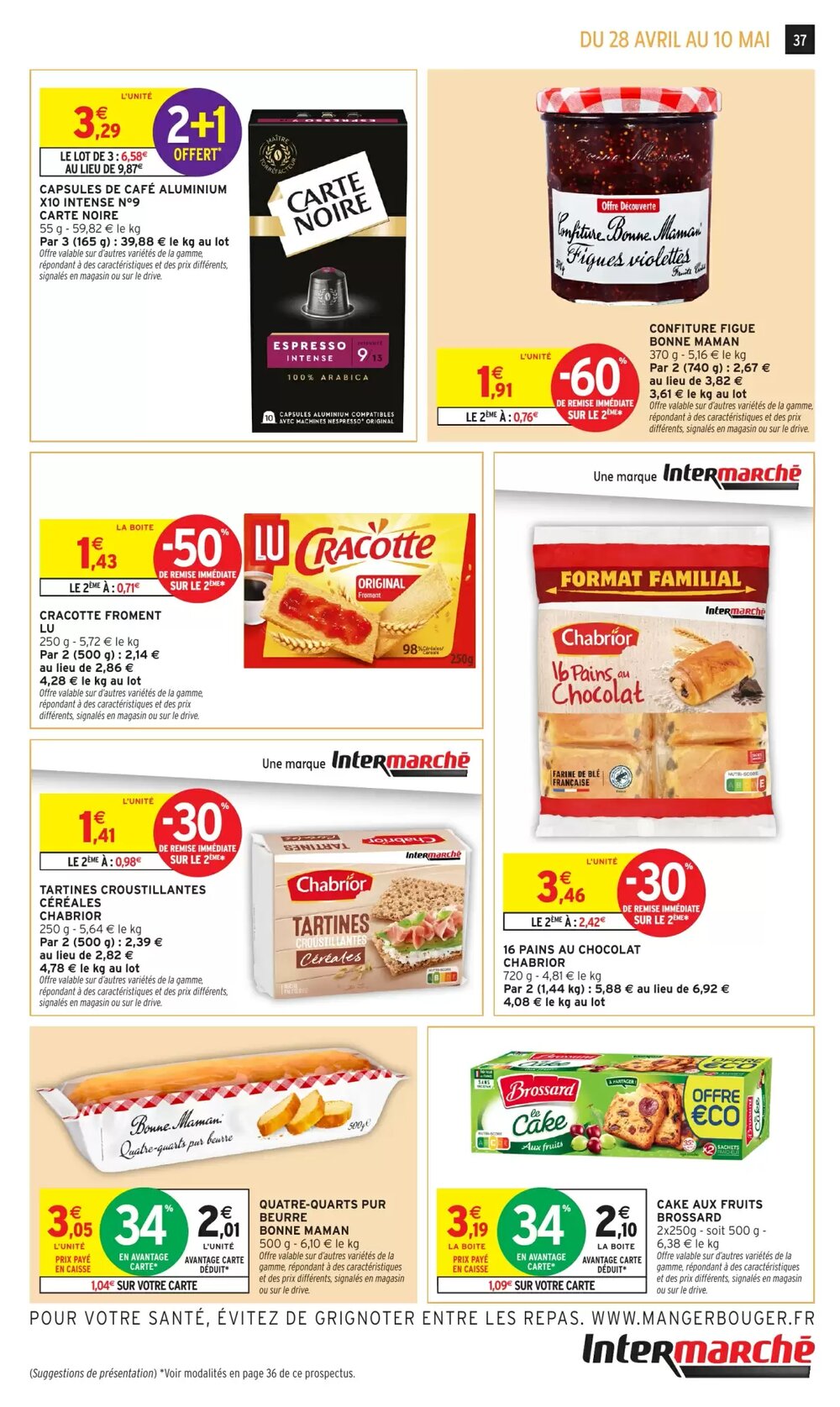 Prospectus promotionnel Intermarché Hyper valable à partir du 28/04/2026 - Page 30.
