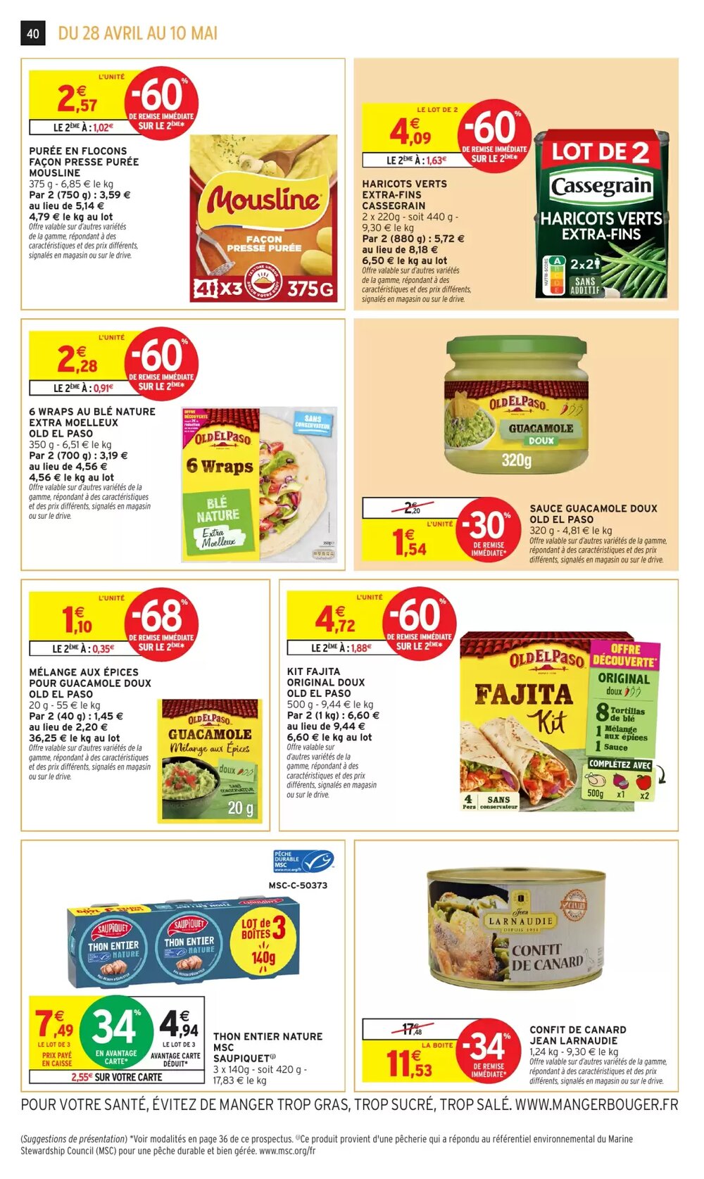 Prospectus promotionnel Intermarché Hyper valable à partir du 28/04/2026 - Page 33.