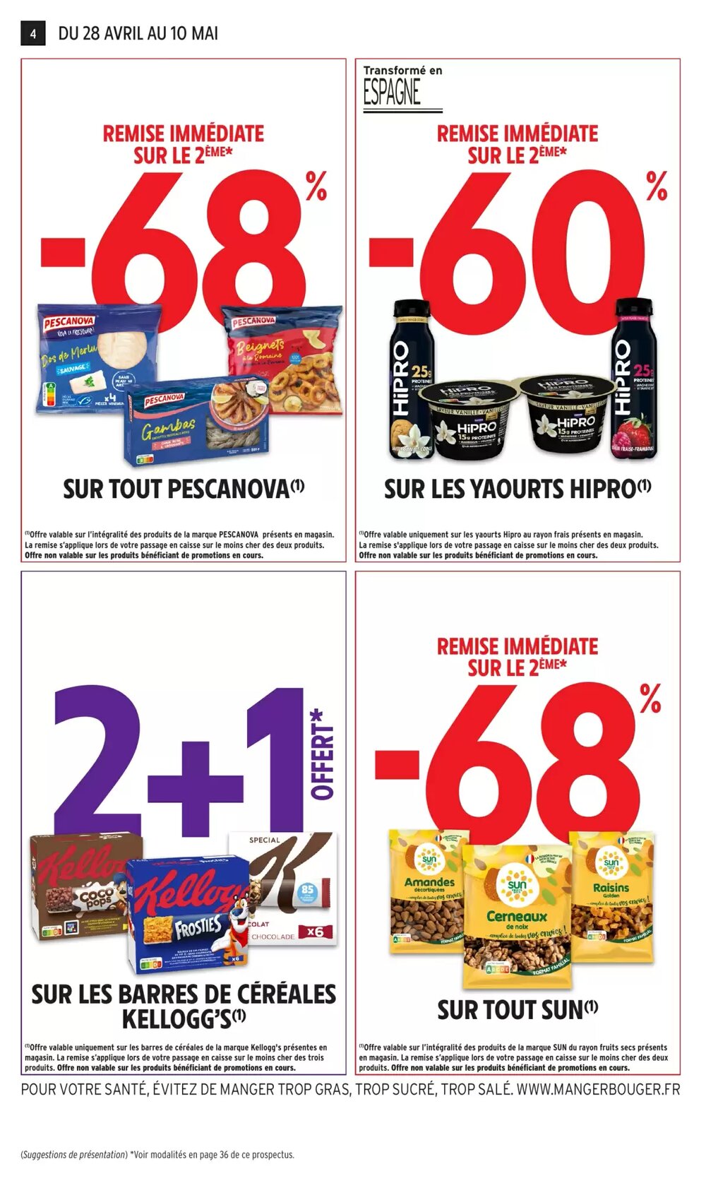 Prospectus promotionnel Intermarché Hyper valable à partir du 28/04/2026 - Page 4.