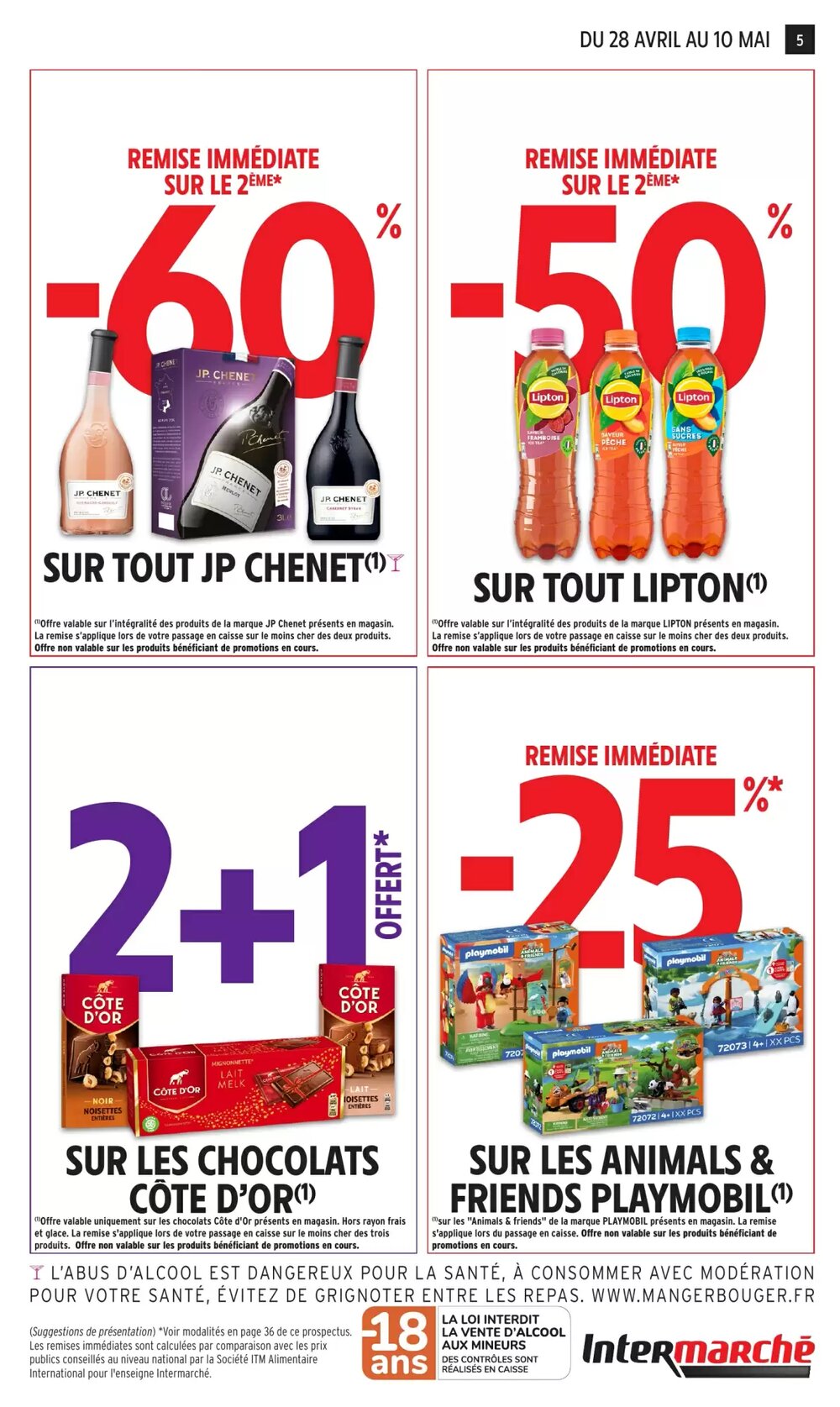 Prospectus promotionnel Intermarché Hyper valable à partir du 28/04/2026 - Page 5.