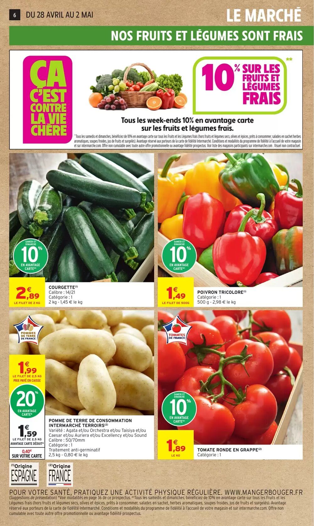 Prospectus promotionnel Intermarché Hyper valable à partir du 28/04/2026 - Page 6.